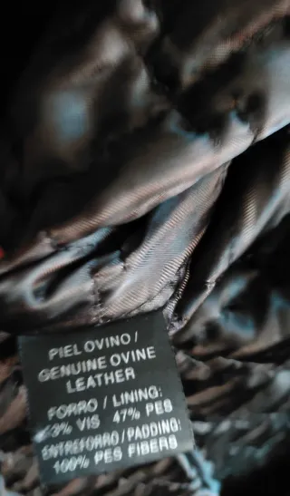 Abrigo Piel Gerome para mujer Marrón