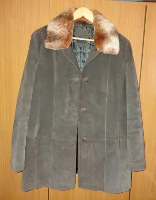 Abrigo Piel Gerome para mujer Marrón