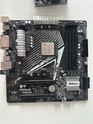 Placa Base y Procesador Ryzen 3 1300X