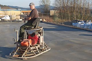 Fratasado de hormigón