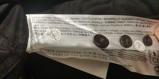 Camisa Mango Negra Talla M Slim Fit Nueva