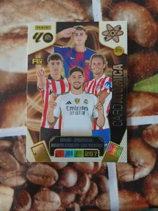 Carta Panini Card Atómica 476