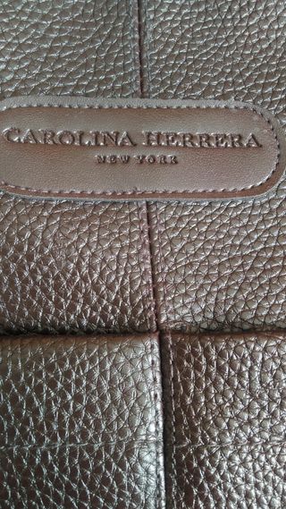 Bolso Carolina Herrera Marrón Piel