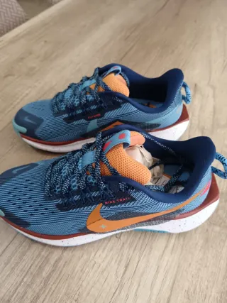 Nike Pegasus Trail 5 Zapatillas Azul Naranja