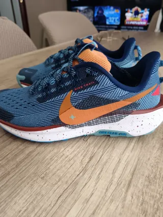 Nike Pegasus Trail 5 Zapatillas Azul Naranja