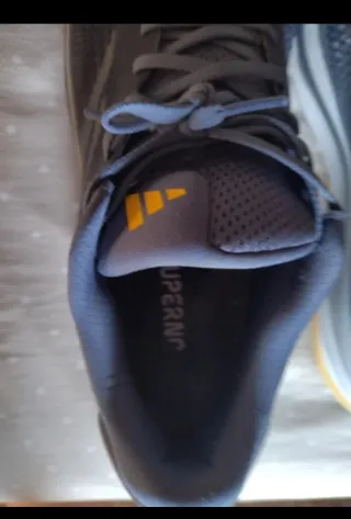 Zapatillas Adidas supernova Rise Azul y Amarillo