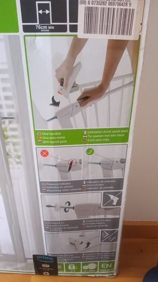 Barrera seguridad niños Munchkin