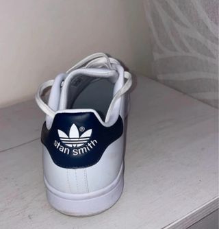 Adidas Stan Smith Hombre Azul y Blanco