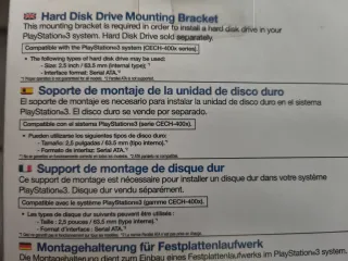 Soporte Disco Duro PS3 Sony