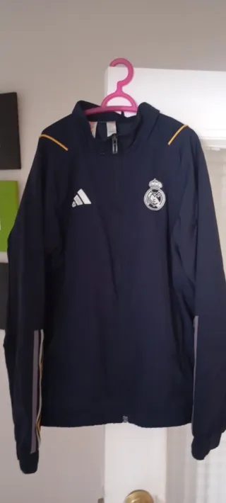 Chaqueta Deportiva Real Madrid Adidas Azul talla12