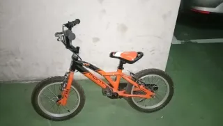 Bicicleta Monty Infantil Naranja