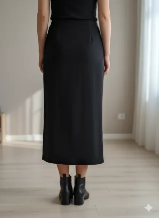 Gonna lunga Th-Es taglia forte vita 43 cm