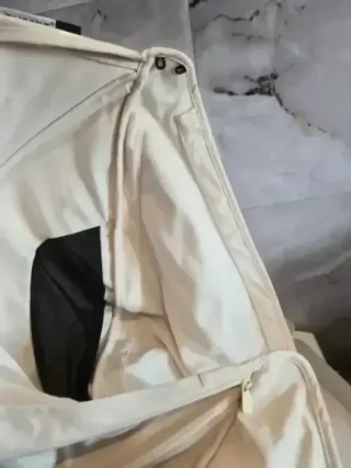 Conjunto Fresch White bugaboo capota,saco cam/fox