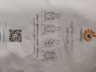 Marsupio Ergobaby Omni Breeze Pearl Grey