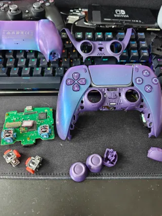 Mando PS5 Croma Camaleón Original + TMR