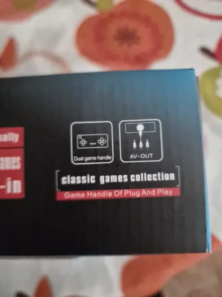 Consola Retro Mini 620 Juegos Clásicos