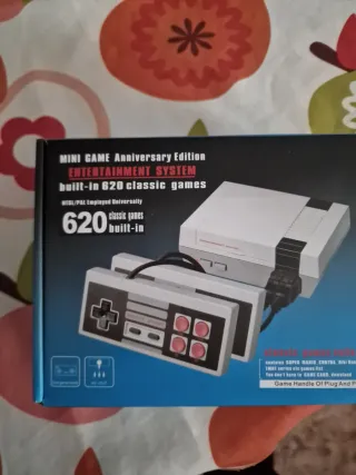 Consola Retro Mini 620 Juegos Clásicos