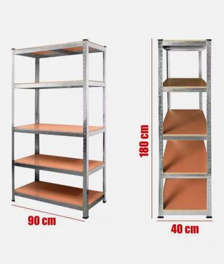 Estantería Metálica Galvanizada 5 Niveles