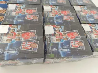 Lote 12 Cajas Topps UEFA Champions League 15 16