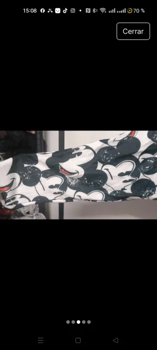 Sudadera Disney Mickey Made in Italy Talla XL