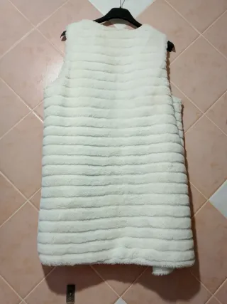 Gilet in pelliccia ecologica donna