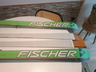 Esquís Fischer X-Tralite + Pieles + Cuchillas