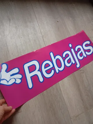 Carteles de rebajas