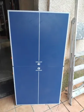 Mesa de ping pong plegable