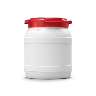 Bidón Curtec 15L Blanco Tapa Roja