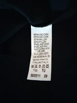 Jersey negro tipo Milano