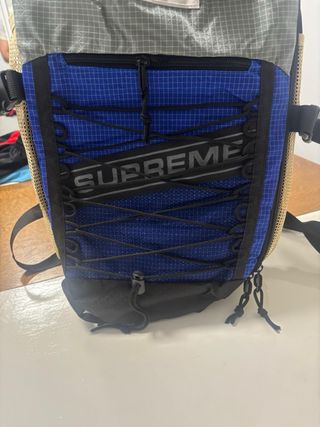 Mochila Supreme Azul y Gris