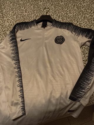 Chándal PSG Hombre Nike Blanco y Negro
