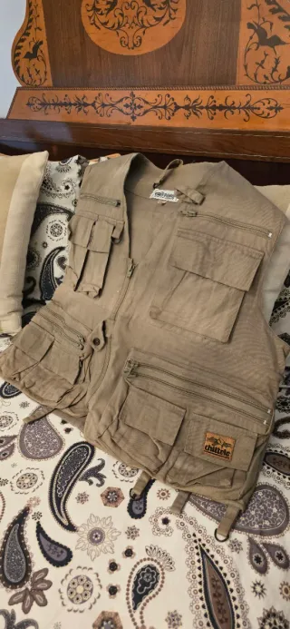 Giubbotto da caccia e pesca multi-tasche