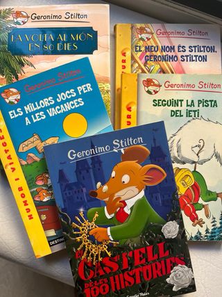 Llibres Geronimo Stilton en català