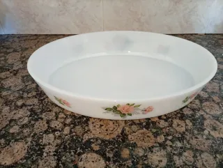 Bandeja Arcopal Flores Rosas