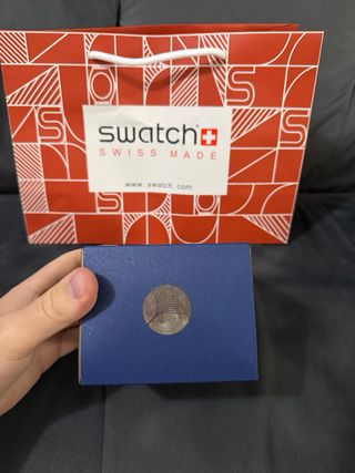 Swatch Mission to Earthphase Moonshine Gold