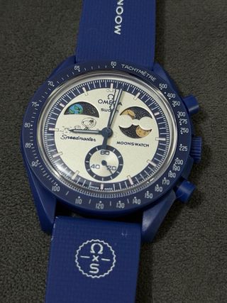 Swatch Mission to Earthphase Moonshine Gold