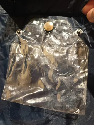 Parka impermeable acolchada METEO azul