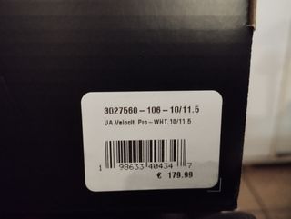 Zapatillas Under Armour Velocitti Verde/Blanco