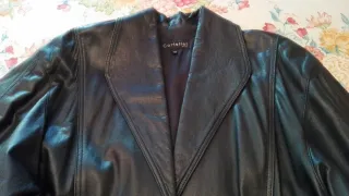 Chaqueta MUJER CUERO PIEL chaquetas abrigos trench