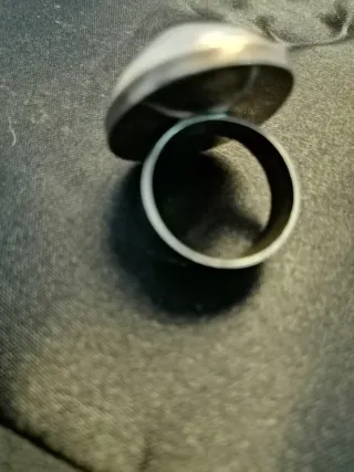 Anillo Espectacular Ágata y Plata