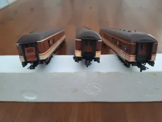 Lote 3 Coches Roco H0 Estrella Renfe