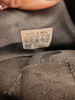 Zapatillas Adidas Hombre Negras