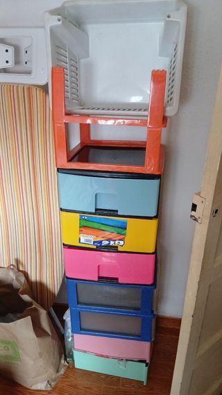 Cajoneras de plástico multiusos