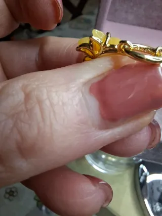 Pandora Charm Fiore magico Rapunzel Giallo