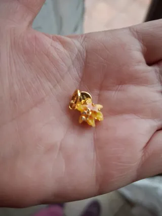 Pandora Charm Fiore magico Rapunzel Giallo