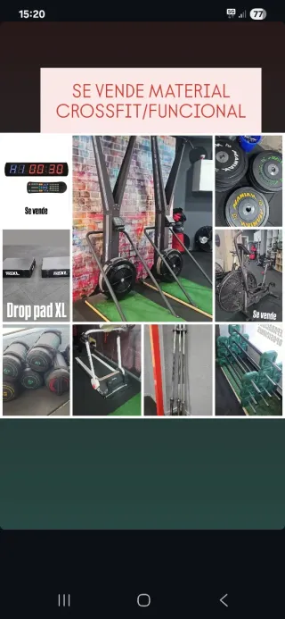 Material CrossFit/Funcional