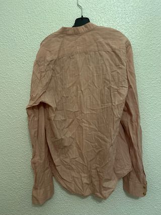 Camisa Zara Man Rosa Talla M