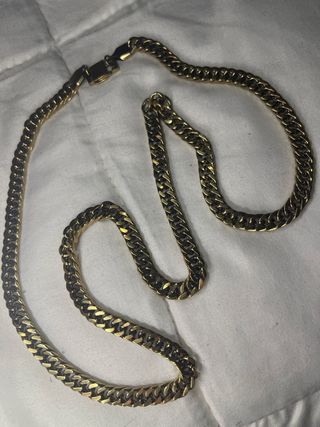 NEGOCIABLE Cadena de eslabones oro