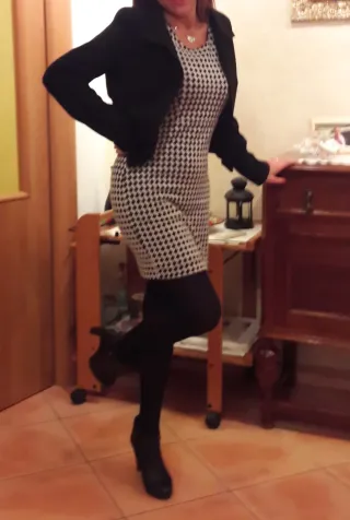 Vestito donna OVS fantasia pied de poule